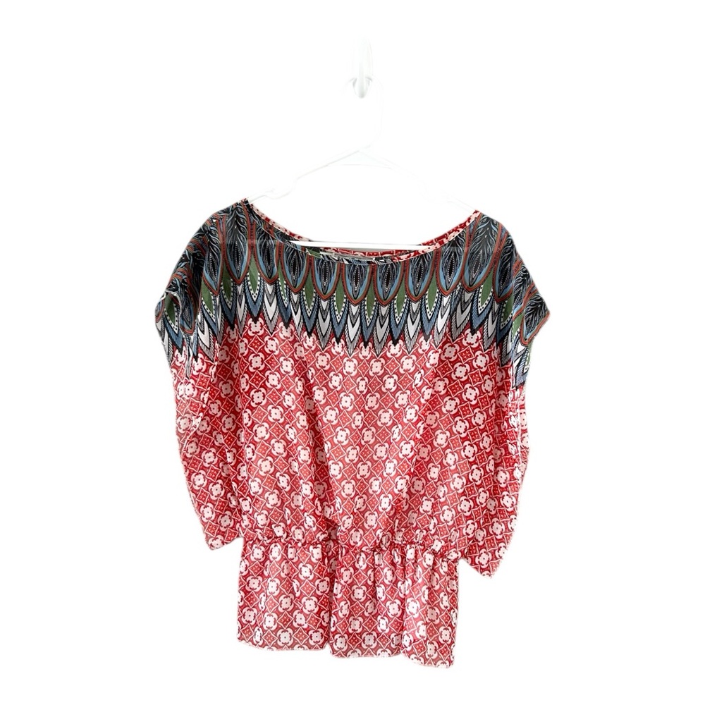 Behind The Seams‎ Boho Top Size Large